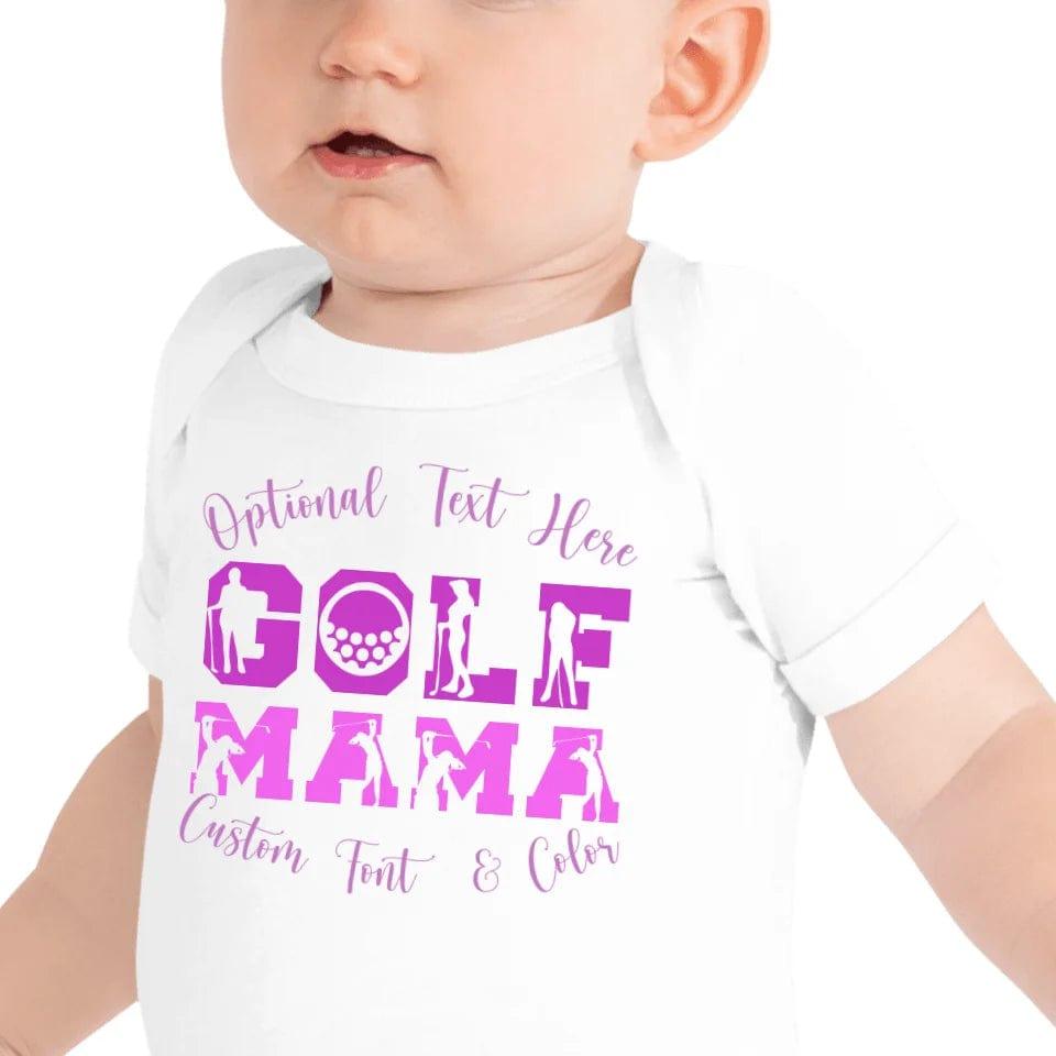 Custom Golf Lady Icon Font T-Shirt - ART-TSH095 - ARTFULANE