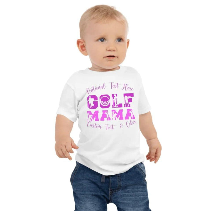 Custom Golf Lady Icon Font T-Shirt - ART-TSH095 - ARTFULANE