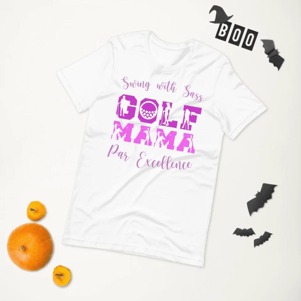 Custom Golf Lady Icon Font T-Shirt - ART-TSH095 - ARTFULANE