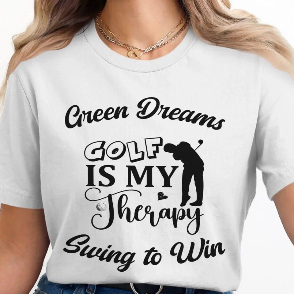 Custom Golf Quotes T-Shirt - ART-TSH091 - ARTFULANE