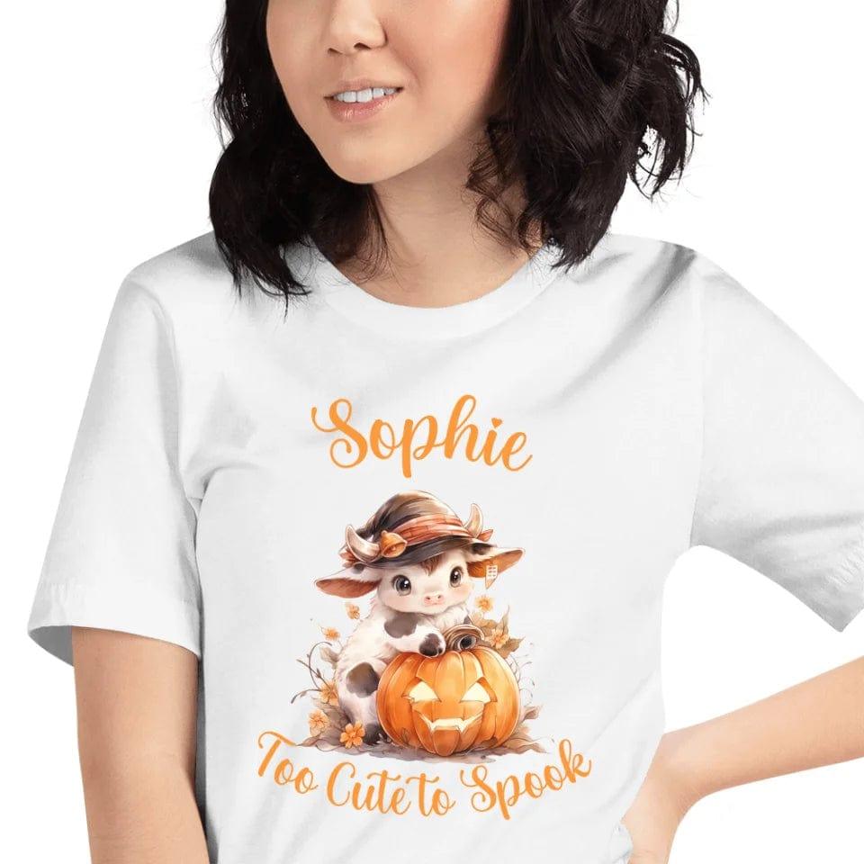 Custom Halloween Cows T-Shirt - ART-TSH128 - ARTFULANE