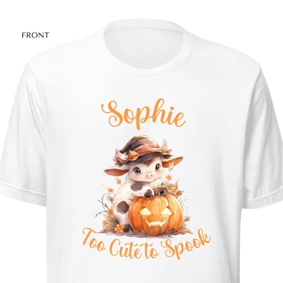 Custom Halloween Cows T-Shirt - ART-TSH128 - ARTFULANE