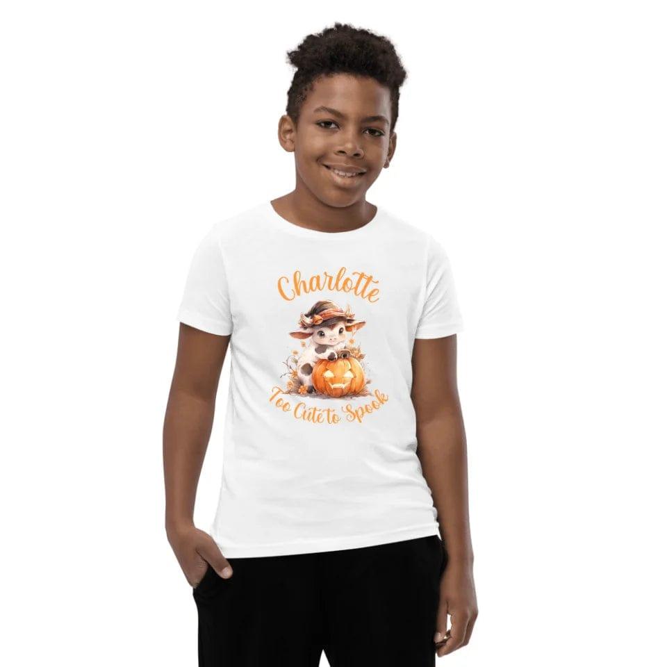 Custom Halloween Cows T-Shirt - ART-TSH128 - ARTFULANE