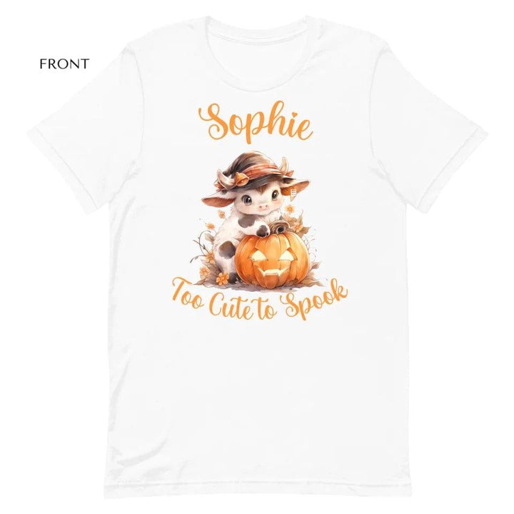 Custom Halloween Cows T-Shirt - ART-TSH128 - ARTFULANE