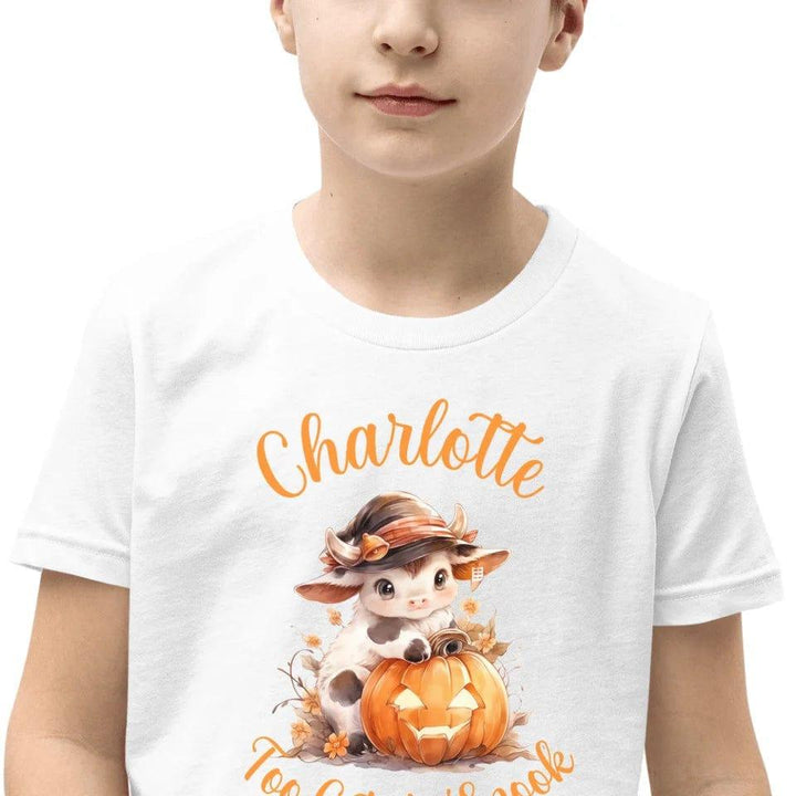 Custom Halloween Cows T-Shirt - ART-TSH128 - ARTFULANE