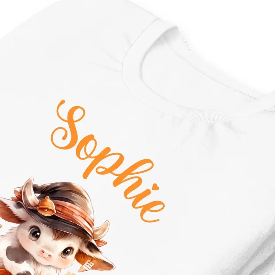 Custom Halloween Cows T-Shirt - ART-TSH128 - ARTFULANE