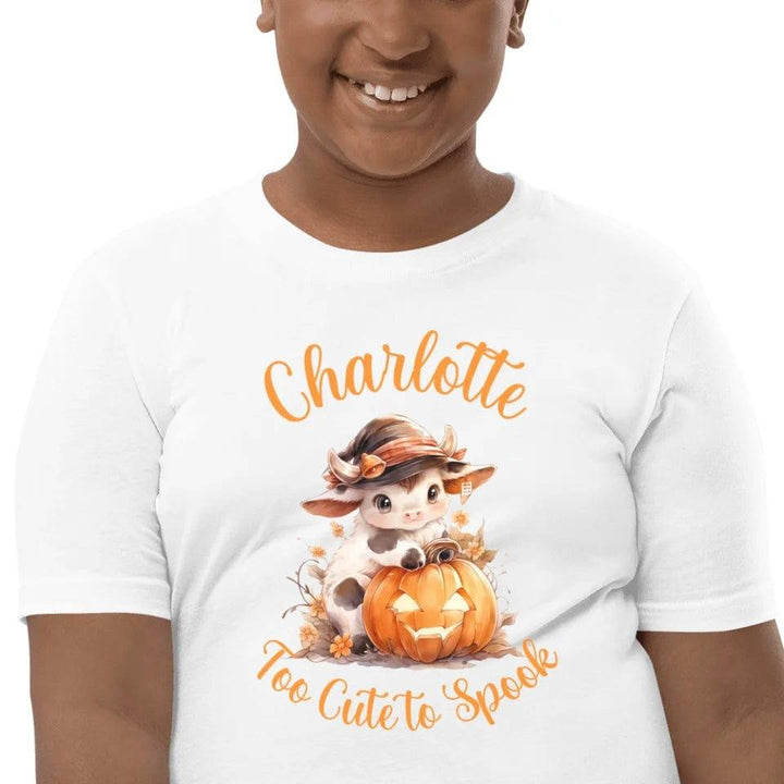 Custom Halloween Cows T-Shirt - ART-TSH128 - ARTFULANE