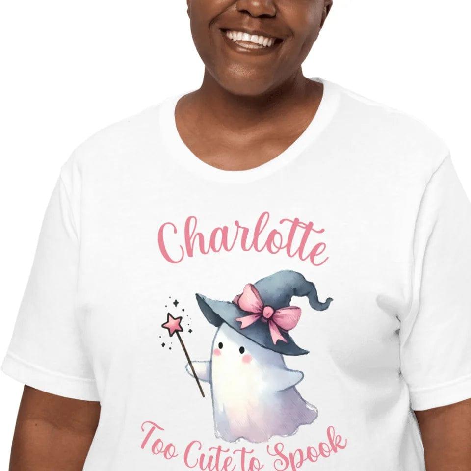 Custom Halloween Girlie Ghosts T-Shirt - ART-TSH141 - ARTFULANE