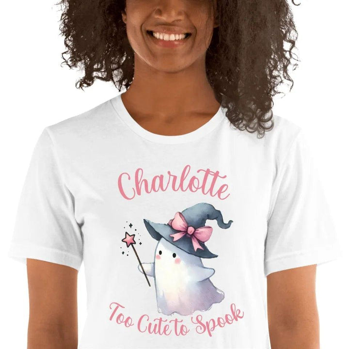 Custom Halloween Girlie Ghosts T-Shirt - ART-TSH141 - ARTFULANE