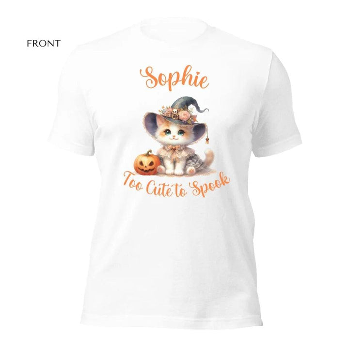 Custom Halloween Witch Cats T-Shirt - ART-TSH131 - ARTFULANE