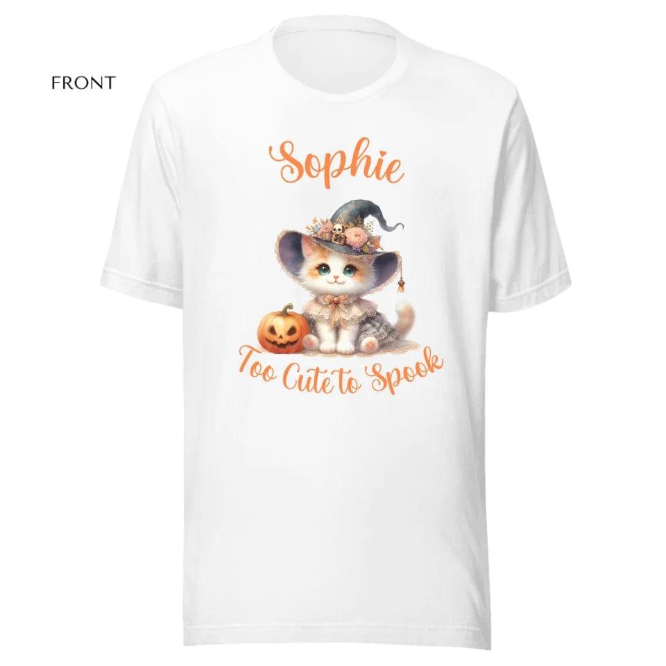 Custom Halloween Witch Cats T-Shirt - ART-TSH131 - ARTFULANE