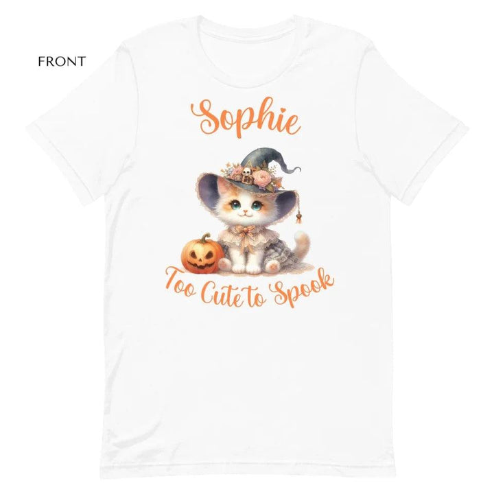 Custom Halloween Witch Cats T-Shirt - ART-TSH131 - ARTFULANE