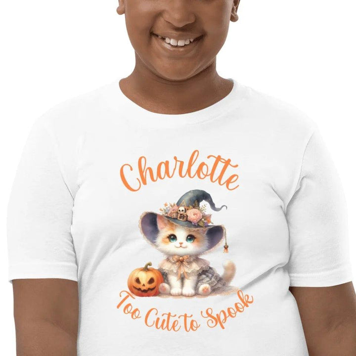 Custom Halloween Witch Cats T-Shirt - ART-TSH131 - ARTFULANE