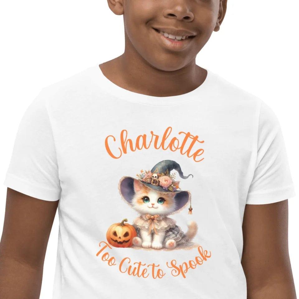 Custom Halloween Witch Cats T-Shirt - ART-TSH131 - ARTFULANE