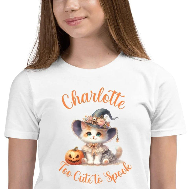 Custom Halloween Witch Cats T-Shirt - ART-TSH131 - ARTFULANE