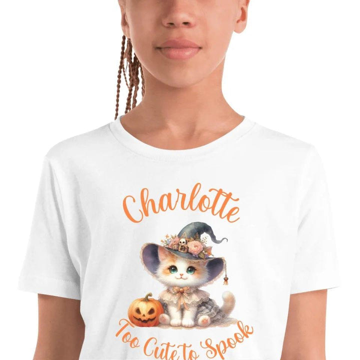 Custom Halloween Witch Cats T-Shirt - ART-TSH131 - ARTFULANE