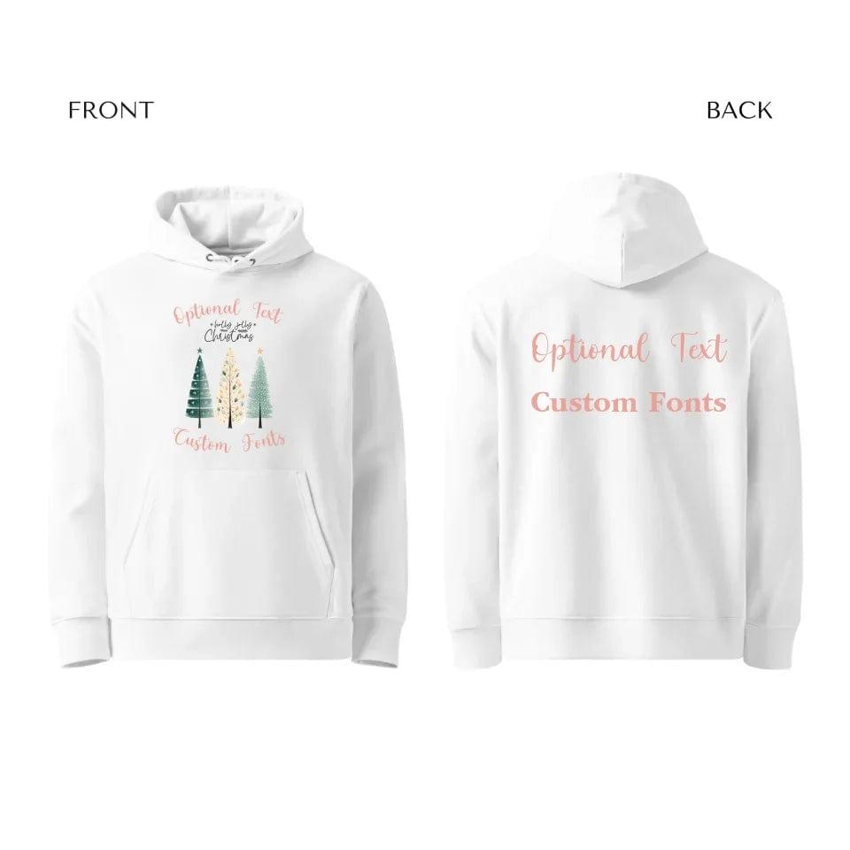 Custom Hand-Drawn Christmas Trees Sweatshirt & Hoodie - ART-SWH223 - ARTFULANE