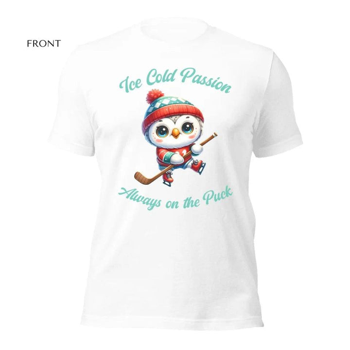 Custom Ice Hockey Cute Animals T-Shirt - ART-TSH097 - ARTFULANE