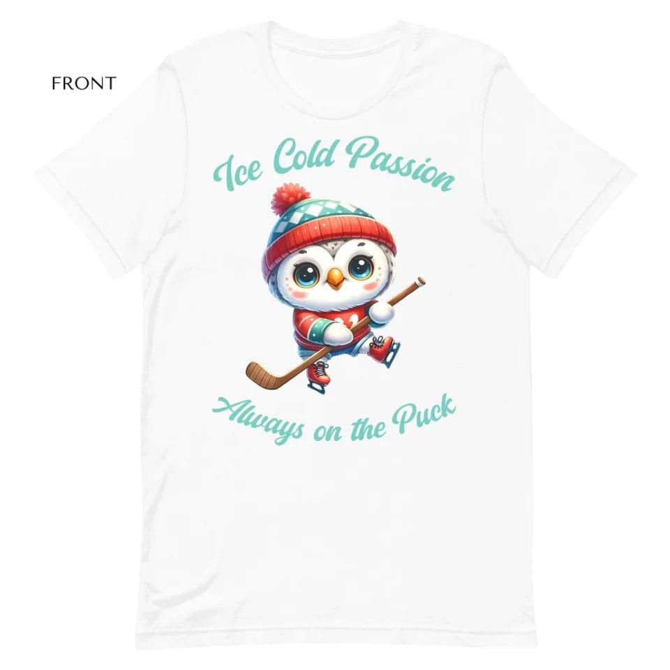 Custom Ice Hockey Cute Animals T-Shirt - ART-TSH097 - ARTFULANE