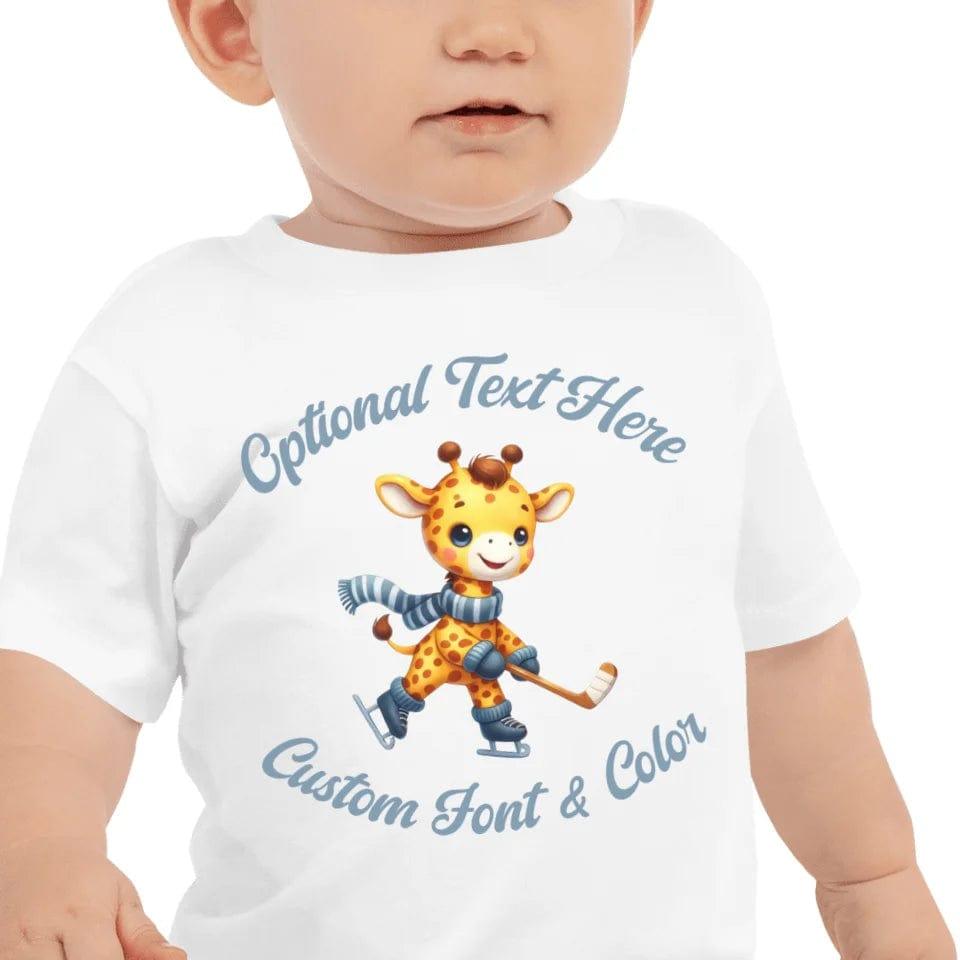 Custom Ice Hockey Cute Animals T-Shirt - ART-TSH097 - ARTFULANE