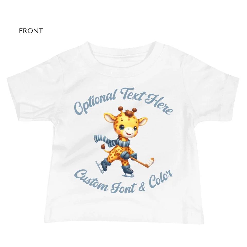 Custom Ice Hockey Cute Animals T-Shirt - ART-TSH097 - ARTFULANE