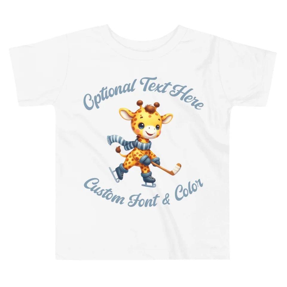 Custom Ice Hockey Cute Animals T-Shirt - ART-TSH097 - ARTFULANE