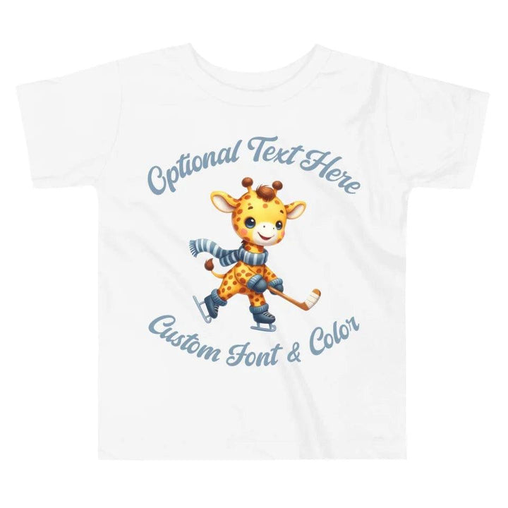 Custom Ice Hockey Cute Animals T-Shirt - ART-TSH097 - ARTFULANE