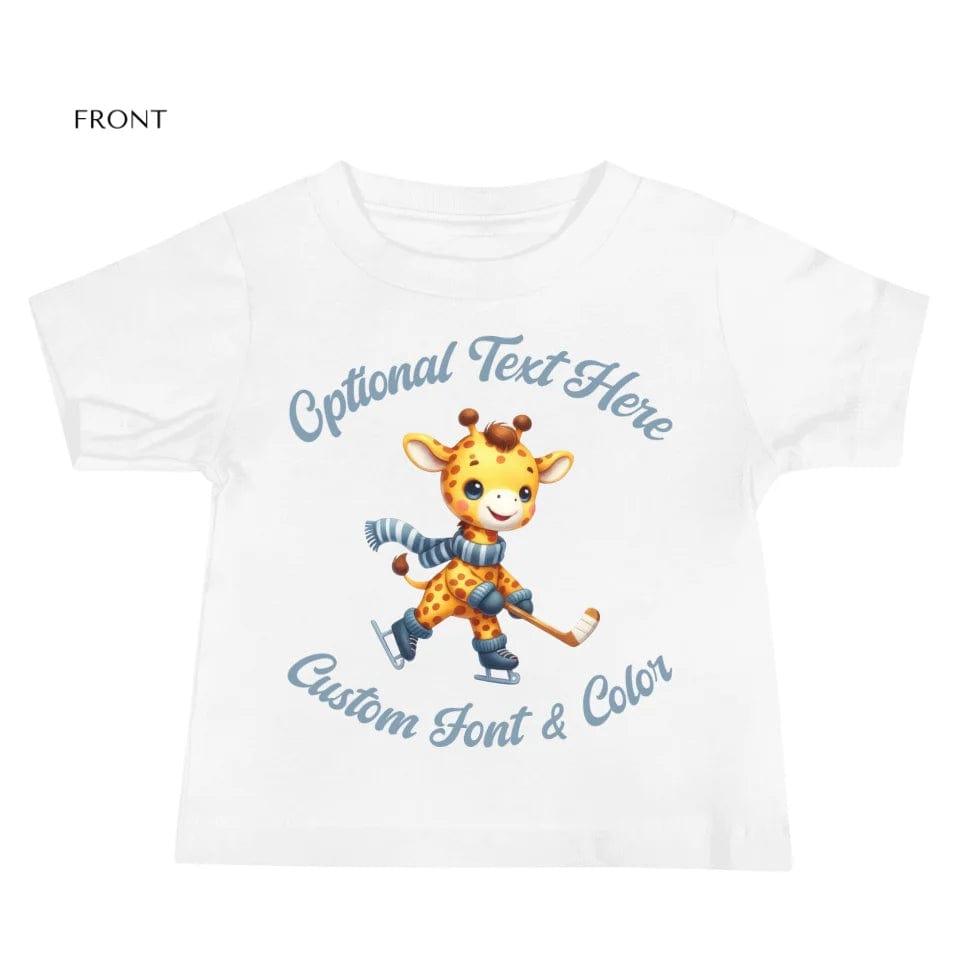 Custom Ice Hockey Cute Animals T-Shirt - ART-TSH097 - ARTFULANE