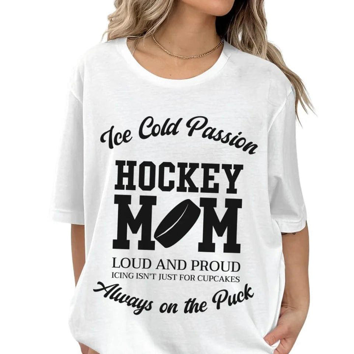 Custom Ice Hockey Design T-Shirt - ART-TSH090 - ARTFULANE