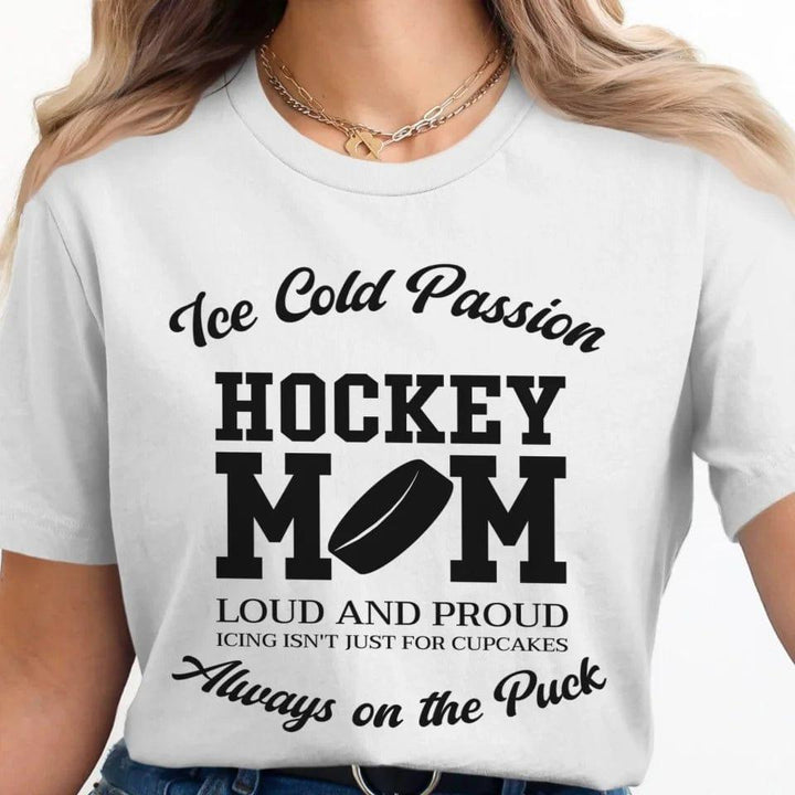 Custom Ice Hockey Design T-Shirt - ART-TSH090 - ARTFULANE