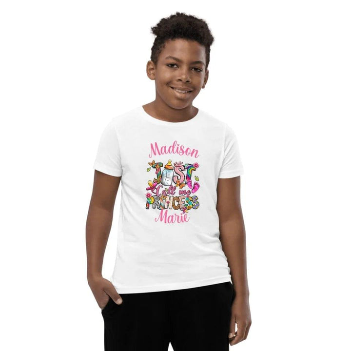 Custom Just Call Me Princess Baby Theme T-Shirt - ART-TSH116 - ARTFULANE