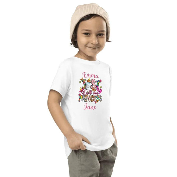 Custom Just Call Me Princess Baby Theme T-Shirt - ART-TSH116 - ARTFULANE