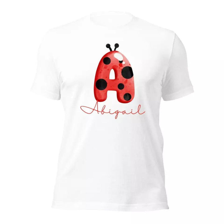 Custom Ladybug Alphabet T-Shirt – ART-TSH006 - ARTFULANE