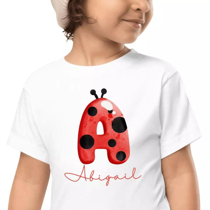 Custom Ladybug Alphabet T-Shirt – ART-TSH006 - ARTFULANE