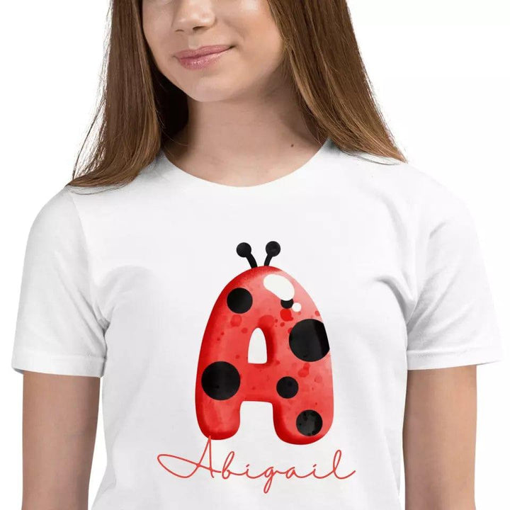 Custom Ladybug Alphabet T-Shirt – ART-TSH006 - ARTFULANE