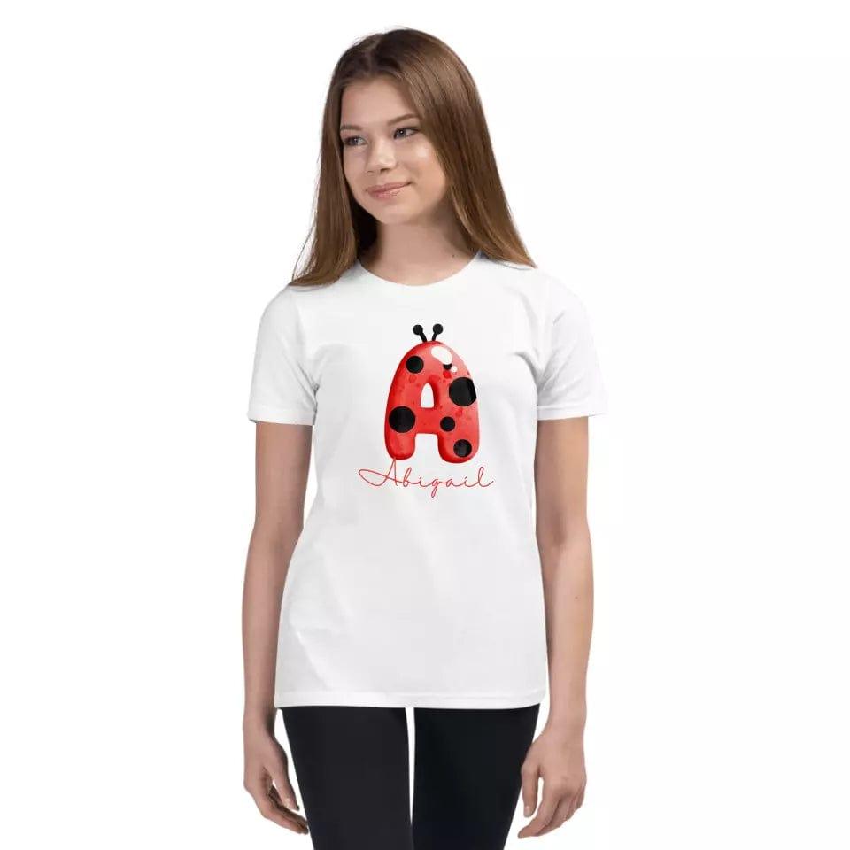 Custom Ladybug Alphabet T-Shirt – ART-TSH006 - ARTFULANE