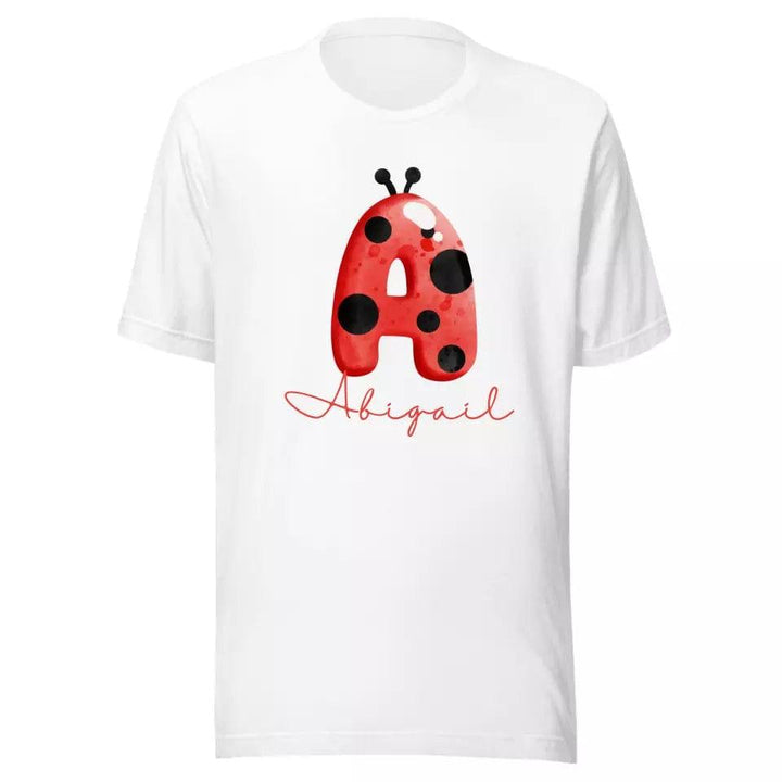 Custom Ladybug Alphabet T-Shirt – ART-TSH006 - ARTFULANE