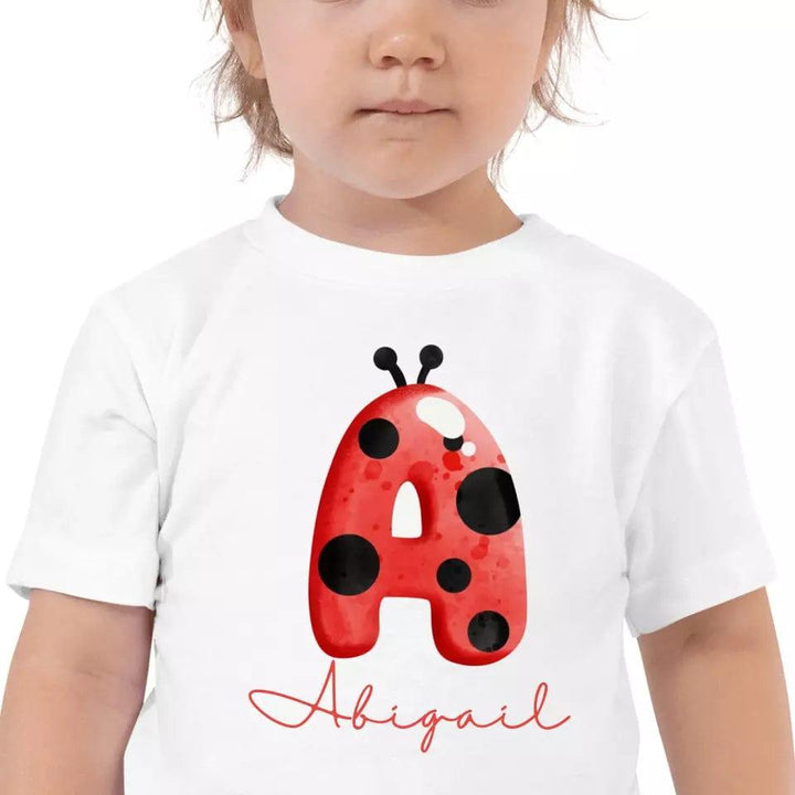 Custom Ladybug Alphabet T-Shirt – ART-TSH006 - ARTFULANE