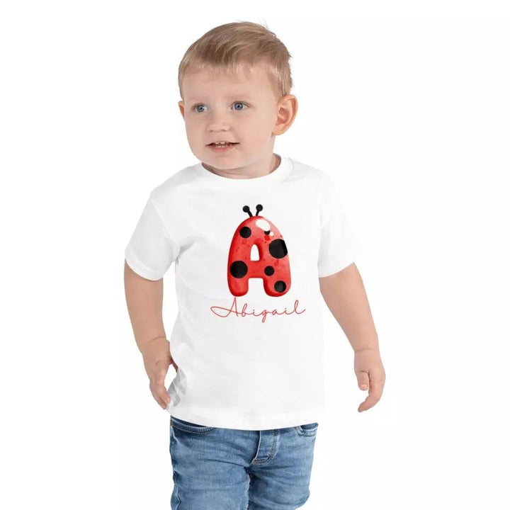 Custom Ladybug Alphabet T-Shirt – ART-TSH006 - ARTFULANE