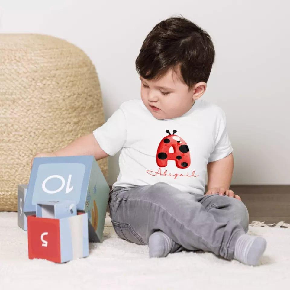 Custom Ladybug Alphabet T-Shirt – ART-TSH006 - ARTFULANE