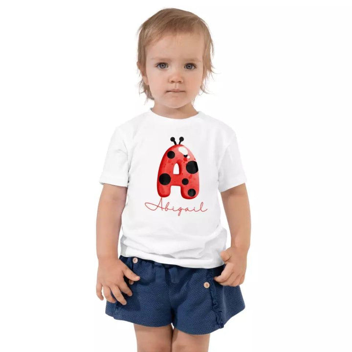 Custom Ladybug Alphabet T-Shirt – ART-TSH006 - ARTFULANE