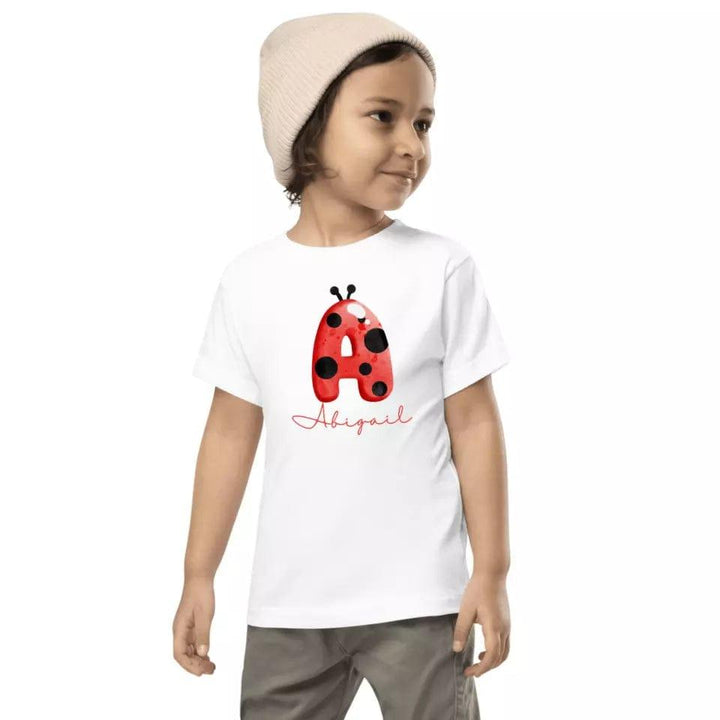 Custom Ladybug Alphabet T-Shirt – ART-TSH006 - ARTFULANE