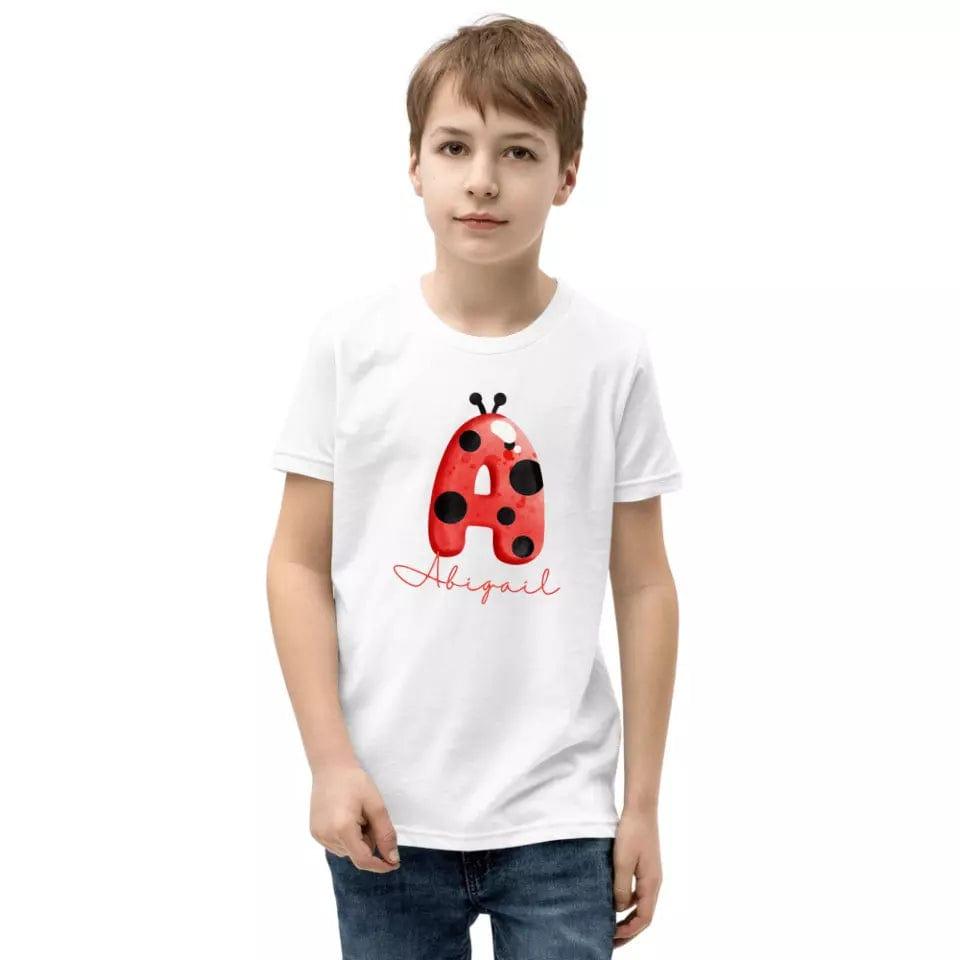 Custom Ladybug Alphabet T-Shirt – ART-TSH006 - ARTFULANE