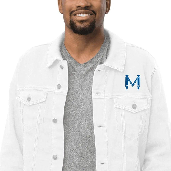 Custom Embroidered Medical Icons Initial Jacket - ART-JKT286 - ARTFULANE