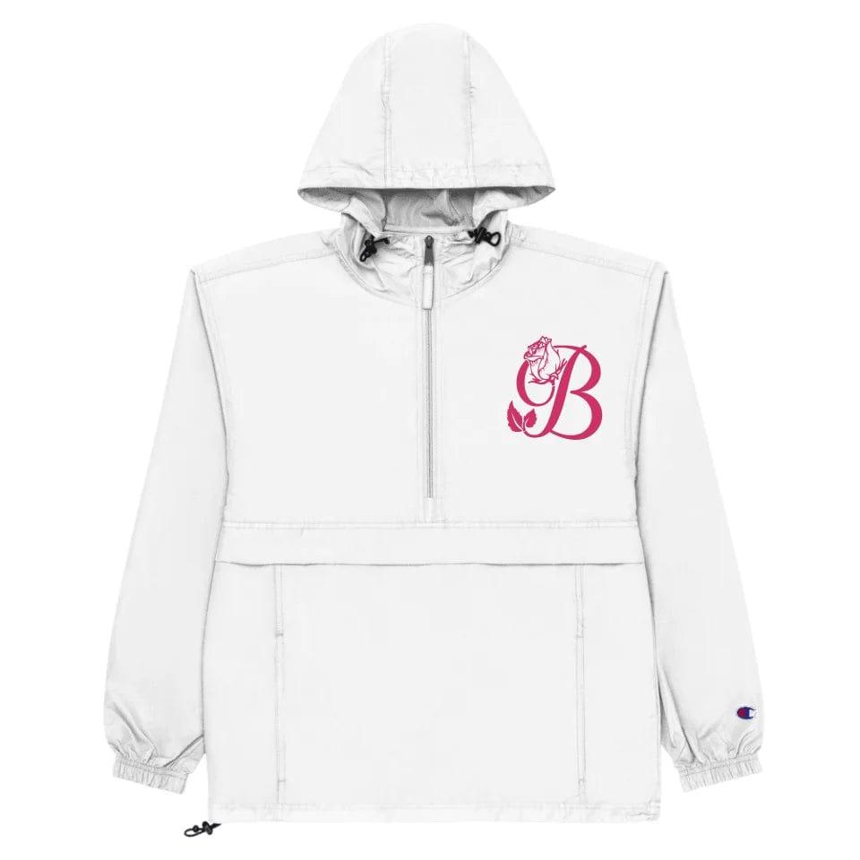 Custom Embroidered Rose Bloom Initial Jacket - ART-JKT272 - ARTFULANE